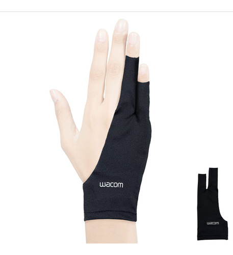 Guante De Dibujo Wacom Con Dos Dedos Para Tableta De Dibujo,