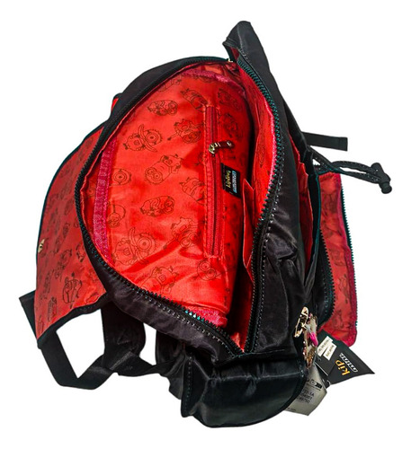 Mochila Kipling Edición Minions Banana Importación Americana Azul Oscuro Liso