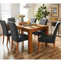 Comprar Juego De Comedor Arezzo 6 Puestos Linea Nordica