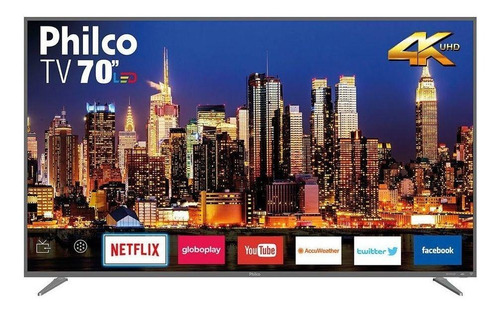 Smart TV Philco PTV70Q50SNSG DLED 4K 70" 110V/220V
