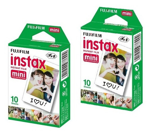 Rollo Fujifilm Pack 20 Fotos Instax Mini 9 Mini 8 Oficial