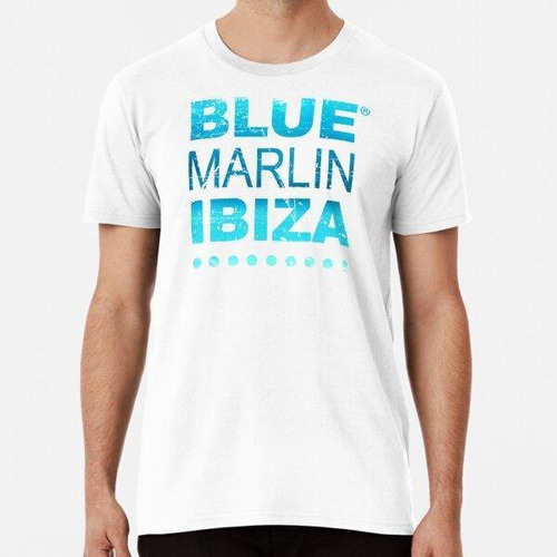 Remera Blue Marlin Ibiza - Sea Color Design Algodon Premium 