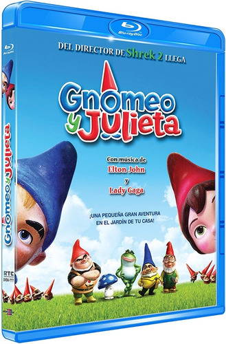 Gnomeo Y Julieta / Animación / Bluray Nuevo