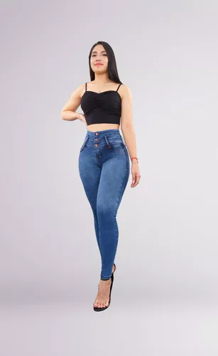 Jeans Dama Pantalones Mujer Calidad Exportación Push-up