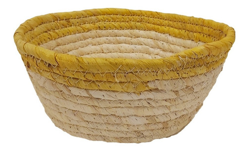 Conjunto Canastos Porta Maceta Mimbre Seagrass Yute X3 M5 Sheshu Cor Marrom