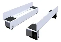 Comprar Soporte Carrito Heladera Lavarropa Extensible Nakan 140kg