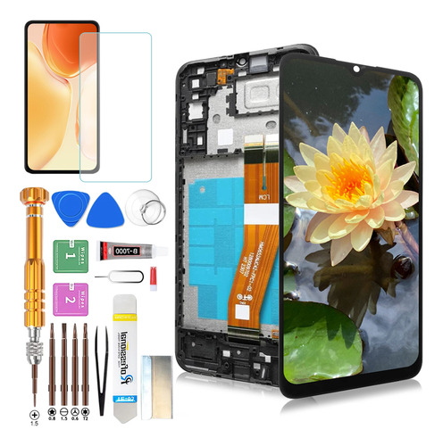 Pantalla Lcd Con Marco Para Samsung A04e A042m A042 Sm-a042f Sm-a042m Jzahin