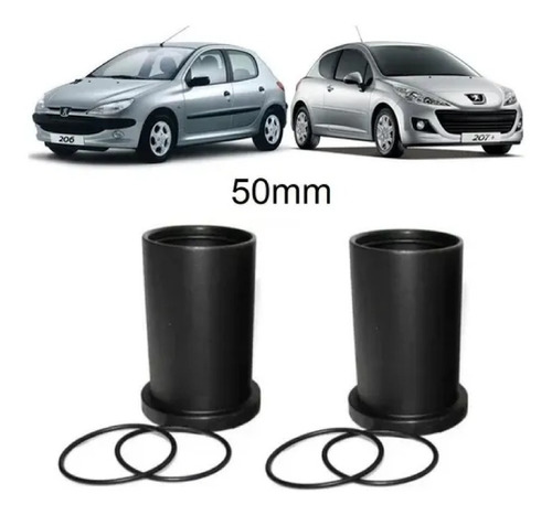 Kit Bucha Do Eixo Traseiro Peugeot 206 207 50mm