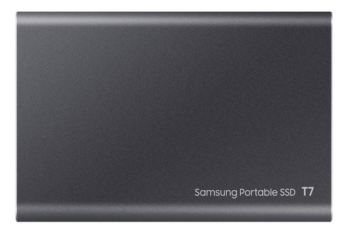 Imagen 4 de 4 de Disco sólido SSD externo Samsung T7 MU-PC2T0T 2TB gris