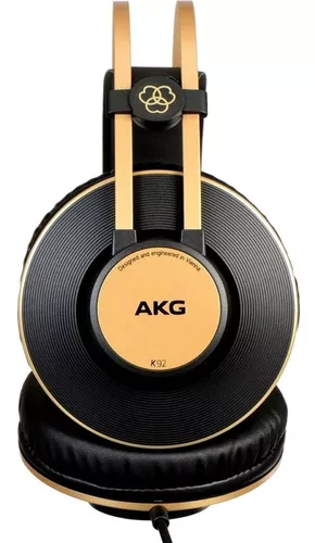 Auriculares De Estudio AKG K92 Dorados — ZonaTecno