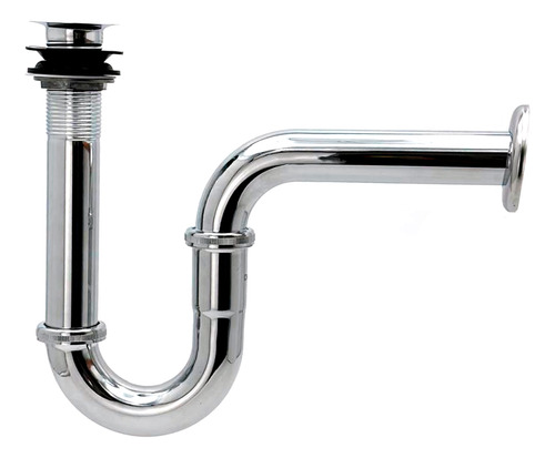 Cespol Para Lavabo Con Contra Sin Rebosadero Dica Cromado
