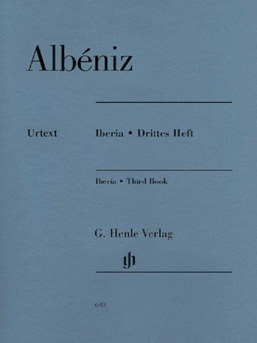 Iberia - Drittes Heft (urtext) / Iberia - Third Book.