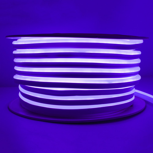 Tira Pinmark Led Neon Luz Morado 120d 50mts