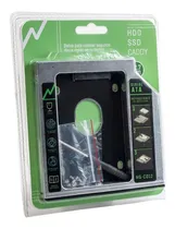 Comprar Caddy Universal Segundo Disco Notebook Hdd Ssd 12,7mm Cady