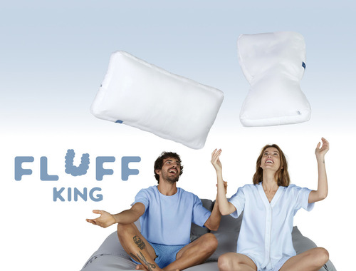 Travesseiro Zissou Fluff King Microfibra Soft