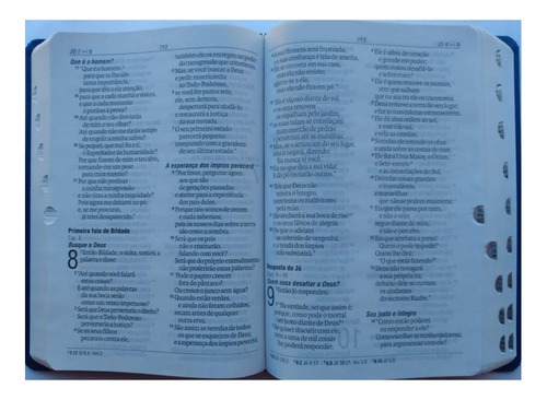 Bíblia Nova Almeida Atualizada Capa Dura Com Índice Digital Letra Gigante