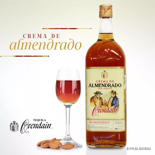 Crema De Almendrado Con Tequila Orendain 1 Litro