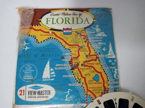 7k Miami Florida 03 Discos Para View Master 1966