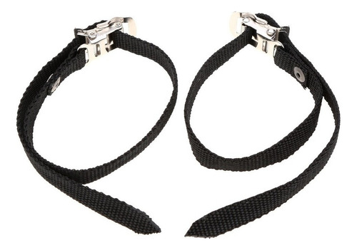 Z 1 Par Pedal Clips De Pies Para Bicicleta Ciclismo Correa