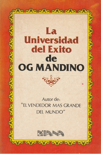 Libro Fisico La Universidad Del Exito Og Mandino