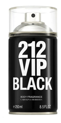 BODY SPRAY 212 VIP BLACK 250ML