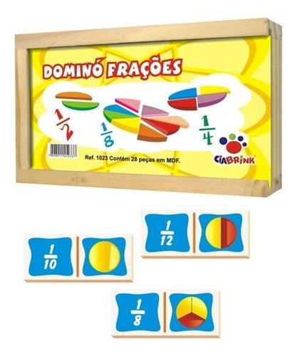 Dominó Educativo Frações