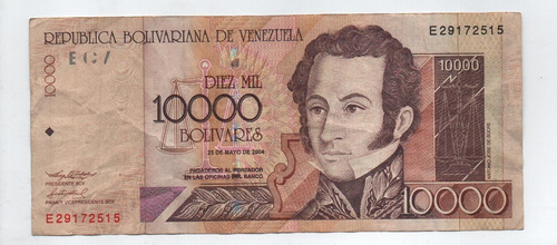 Venezuela 10000 Bolivares 2004