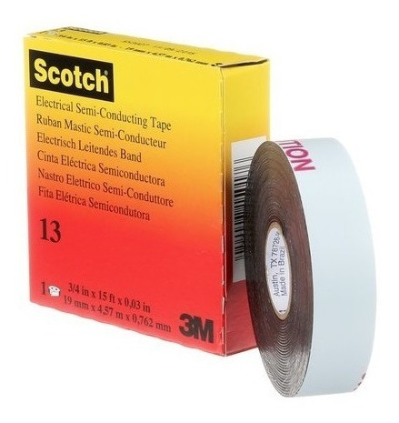 Teipe 3m Scotch  13 X 3/4 (4,57 Metros)  Semiconductor