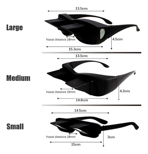 Gafas Lazy Gafas Prisma Gafas Horizontales