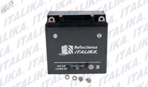 Bateria Italika Mf-fa I12n9-bs (f06010055)