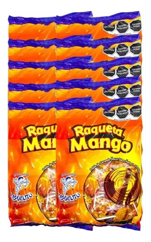 Paleta Raqueta Mango Miguelito 200 Pz