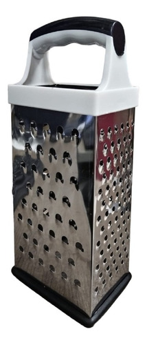 Ralador Grande Com 4 Faces Em Inox Para Queijo E Legumes