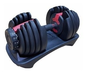 Set De Mancuernas Ajustables 52.5lbs Brazo Gym Sportfitness