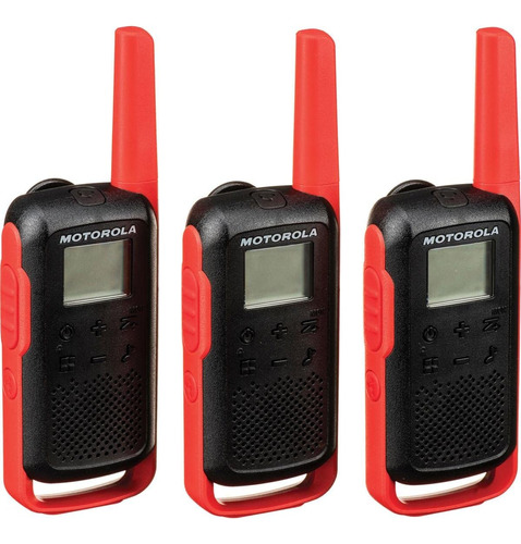 Motorola Solutions T210tp Radio Bidireccional Negro W/rojo P