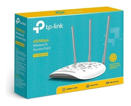 Punto Acceso Inalámbrico N 450mbps Tl-wa901nd Access Point