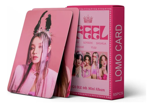 Photocards (g)i-dle Distintos Modelos 55 Unidades Lomocards