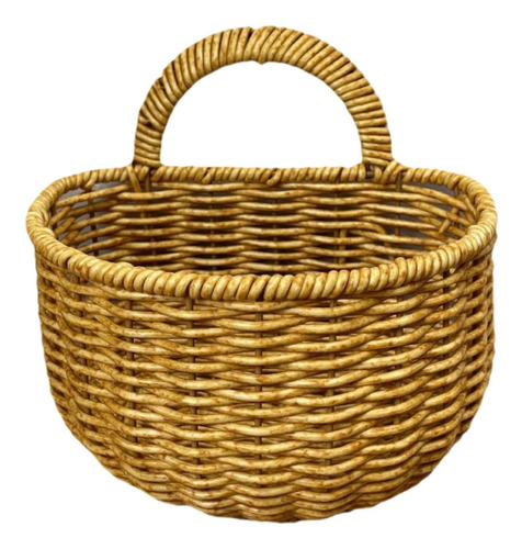 Canasta De Colgantes Imitación De Rattan Canasta De