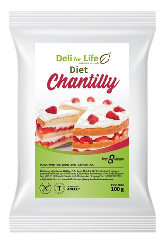 Crema Chantilly Diet 75gr