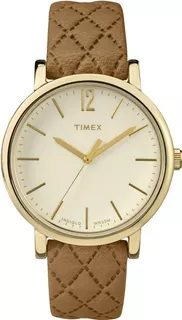 Reloj Mujer Timex Con Luz 38 Mm Wr 30m Tw2p784009j
