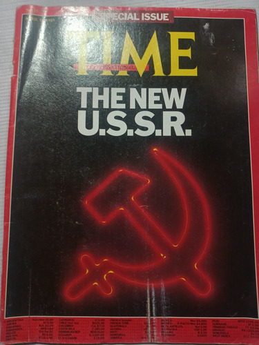 Revista Time En Inglés Abril 1989 The New Urss Perestroika 