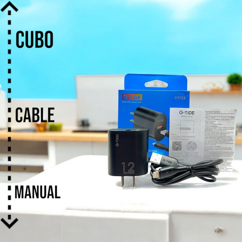 Cargador Para Apple iPhone Usb A Lightning Universal 1m