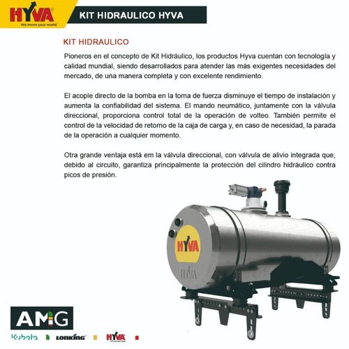 Imagen 5 de 14 de Kit De Reparacion Cilindros Hidraulicos Hyva