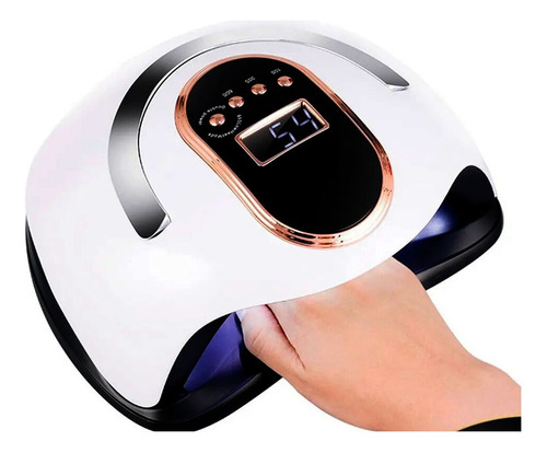 Cabina Seca Uñas Luz Led Manicura A 220v Pedicura Sensor V8