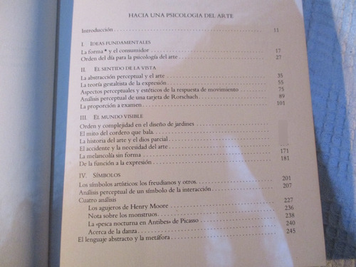 Imagen 4 de 9 de R. Arnheim - Hacia Una Psicología Del Arte. Arte Y Entropía