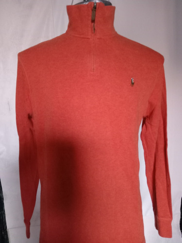 Sudadera Polo By Rl Grande Naranja (Usado)