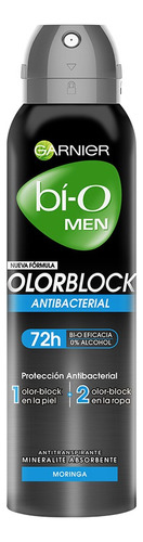 Desodorante Bi-o Olorblock Spray Para Hombre 150 Ml Fragancia Lavanda