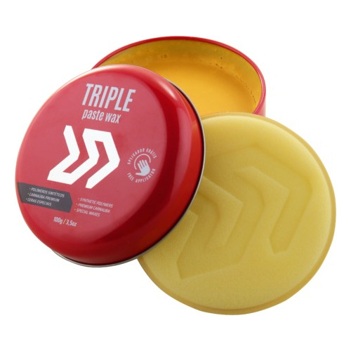 Triple Paste Wax Cera De Carnaúba Premium Autoamerica 100g