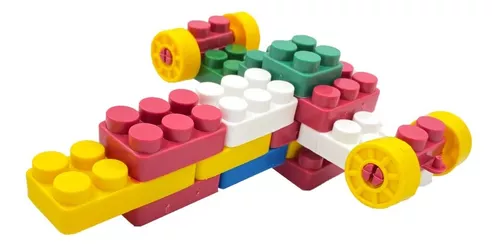 Blocos de Montar - 40 Peças Blocos de Montar Melhores Brinquedos Educativos  Para as Crianças e colchonetes. Conheça a PlayHobbies