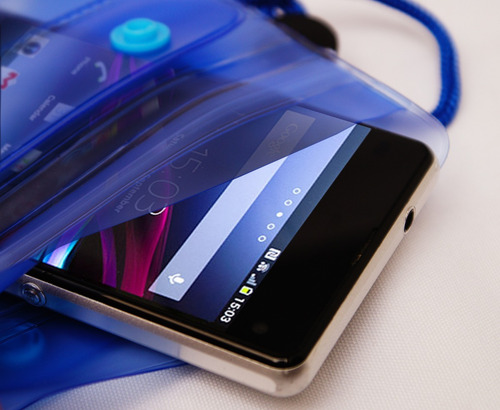 Bolsa Contra Agua Con Triple Sello Para Smartphone Hermetica