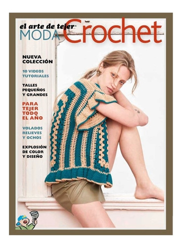 Revista Arte De Tejer Crochet Tejido Anual Guias Moldes